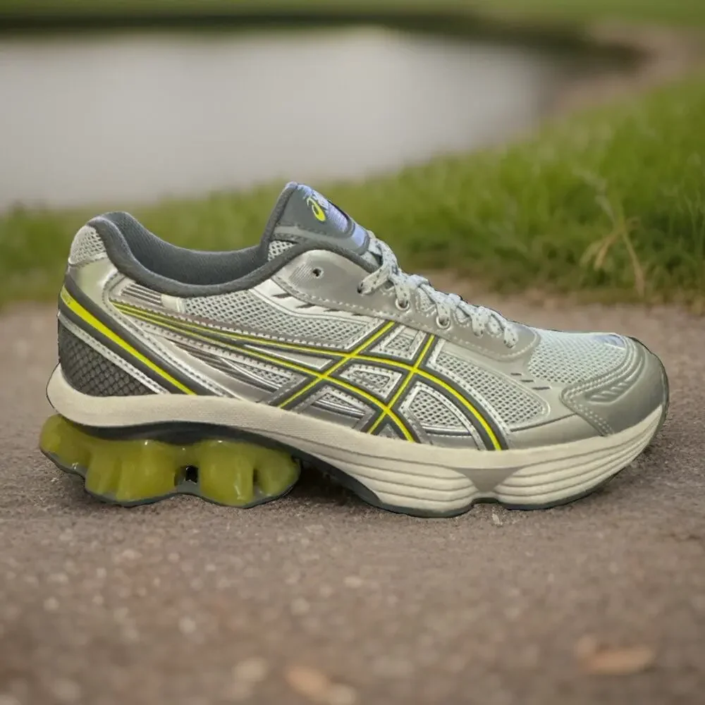 New Women's Size 8 Asics Gel-Kinetic Fluent Grey Running Shoes 1203A591-020